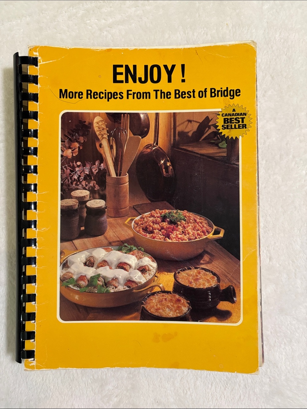 Enjoy! - More Recipes From The Best of Bridge - Yellow Cookbook